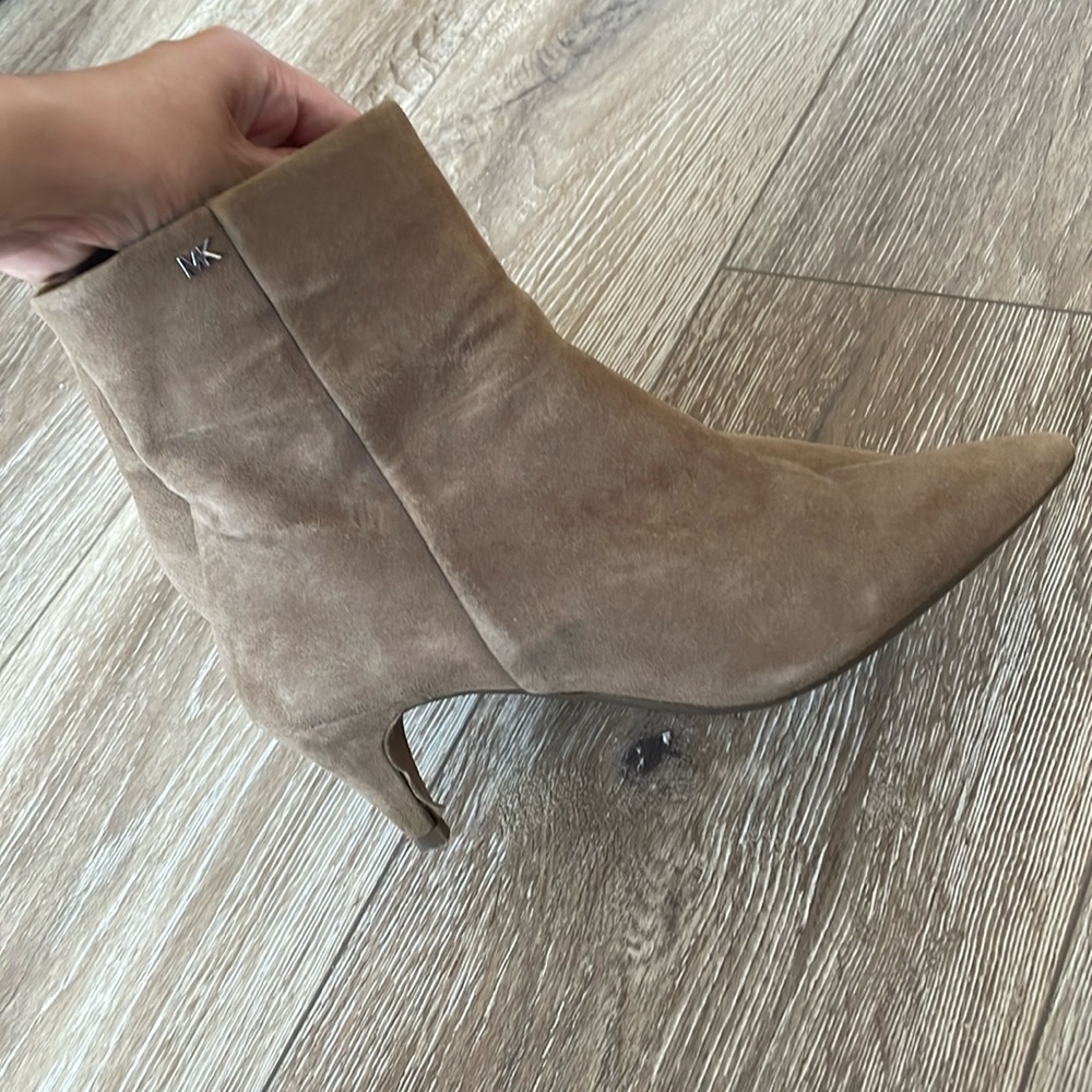 Michael Kors suede booties